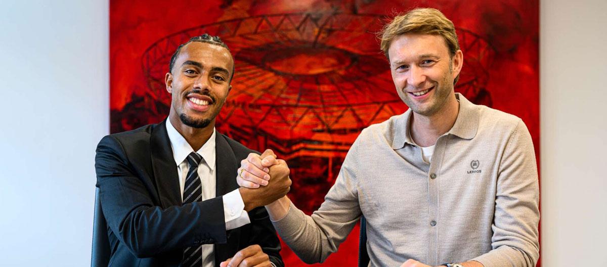 Bayer Leverkusen officially announce the signing of Strasbourg's Ivorian international defender Guéla Doué..
