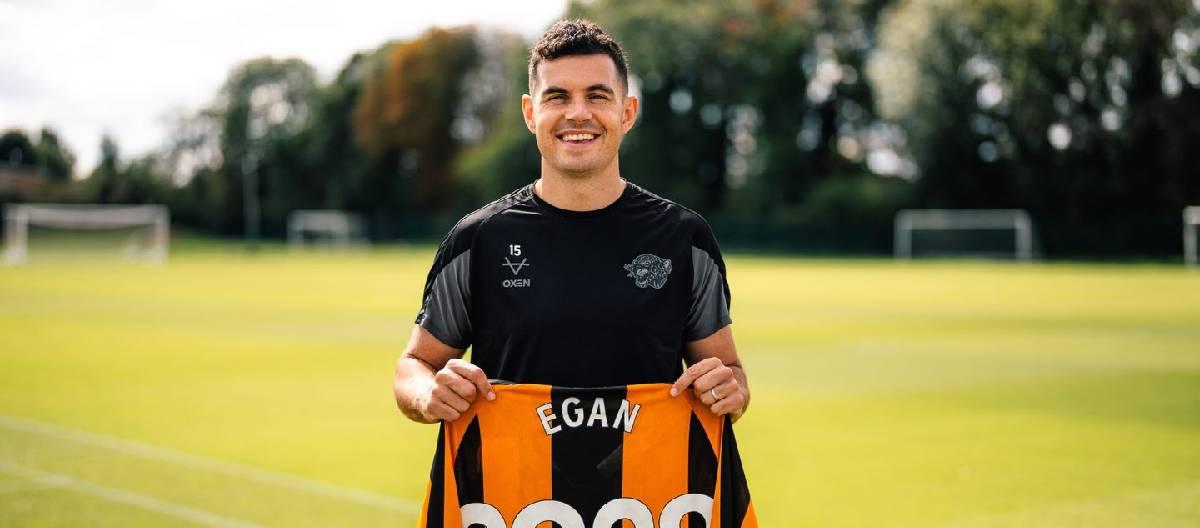Hull City announced a contract extension with John Egan, with both parties agreeing to a new two-year deal.