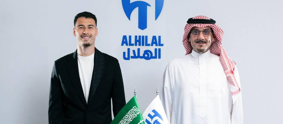 Martinelli transfers to Saudi giants Al-Hilal for £60 million.