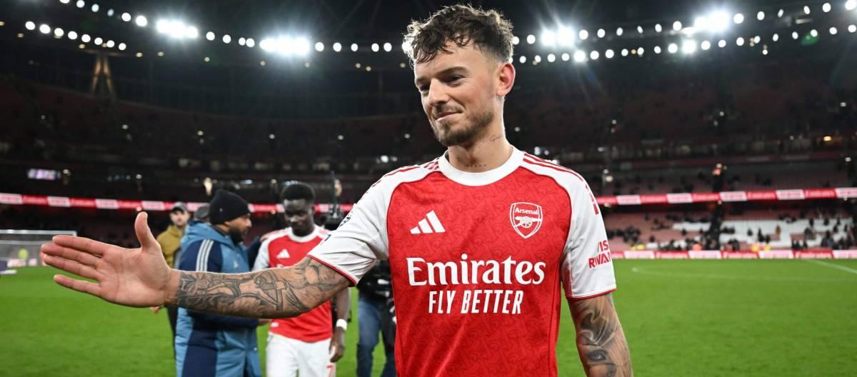 Ben Whitezan's attitude at the Emirates Stadium suggests he's unafraid of Chelsea's challenge.