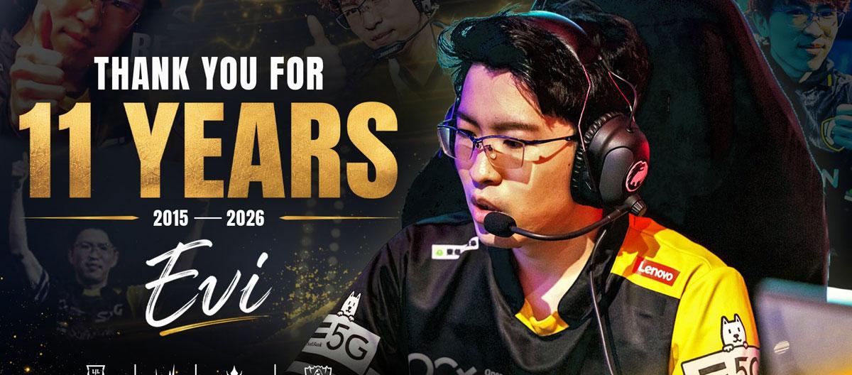 League of Legends: Former DetonatioN FocusMe (DFM) ace Japanese ace top laner Evi officially announce retirement..