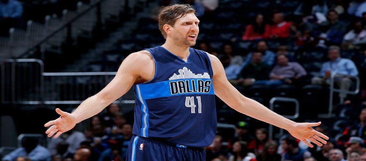 Top 5 in Mavericks franchise history for blocks: Nowitzki leads, Bradley close behind.