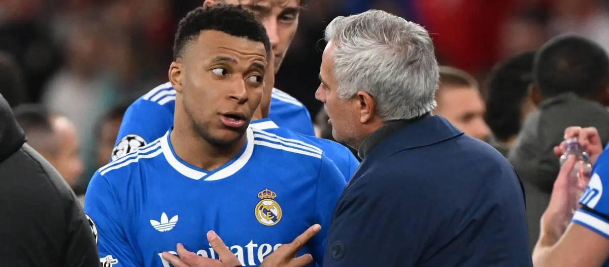 Mourinho strongly defends Mbappe: "The criticism from the outside world is pure selective blindness."