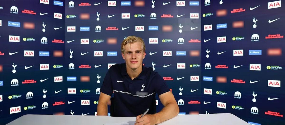 Tottenham Hotspur completes contract extension with Sweden international midfielder wonderkid Lucas Bergvall..