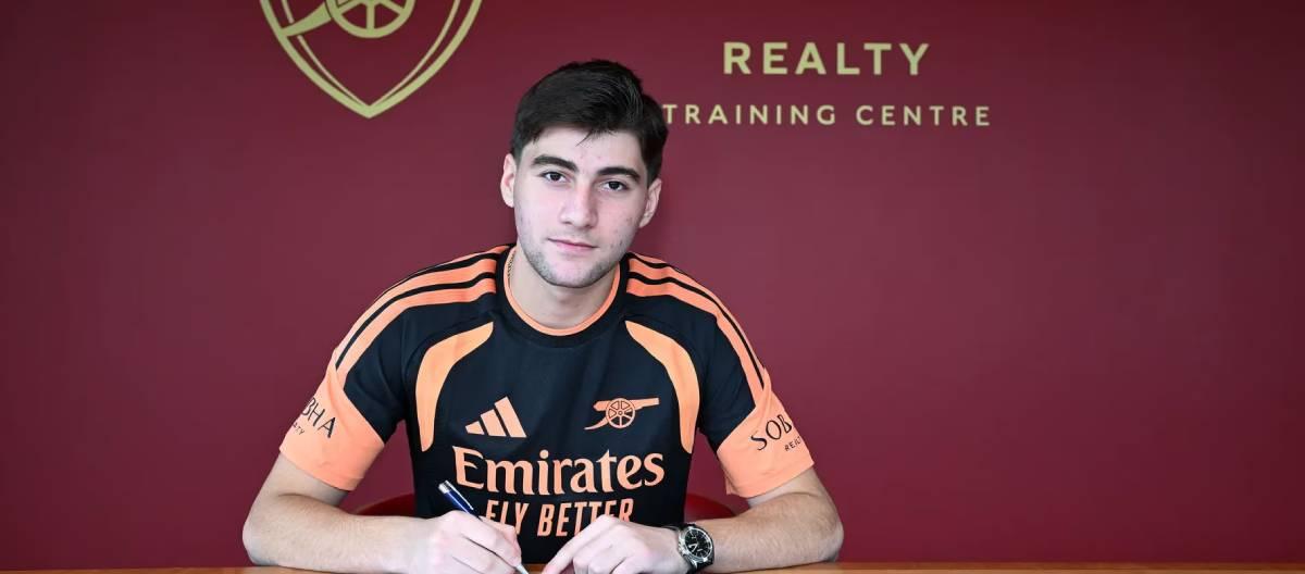 Arsenal have secured the signing of 17-year-old Georgian starlet Baltishvili.