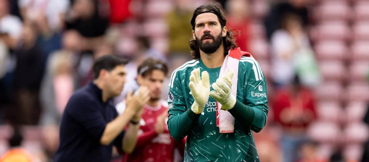 Alisson's lackluster performance comes as his team misses out on a winning streak after a goalless draw at home against Fulham.