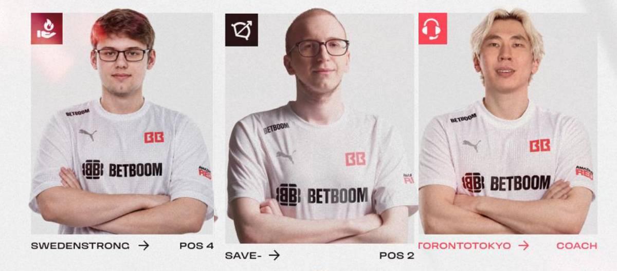 BetBoom揭晓全新《Dota 2》赛季阵容
