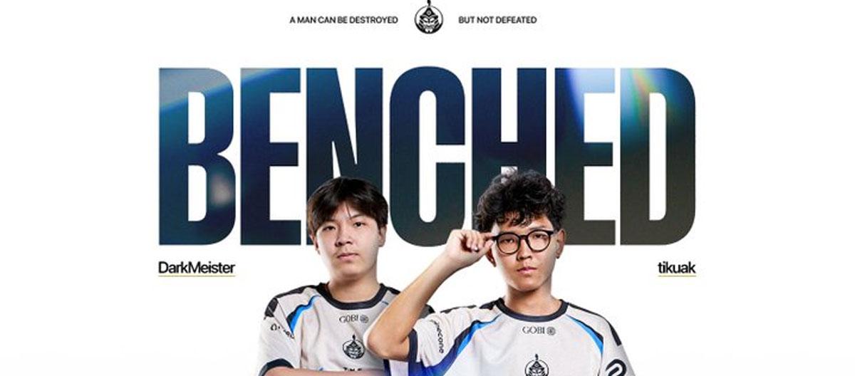 Counter Strike 2: The MongolZ benched entry fragger DarkMeister and rifler tikuak..