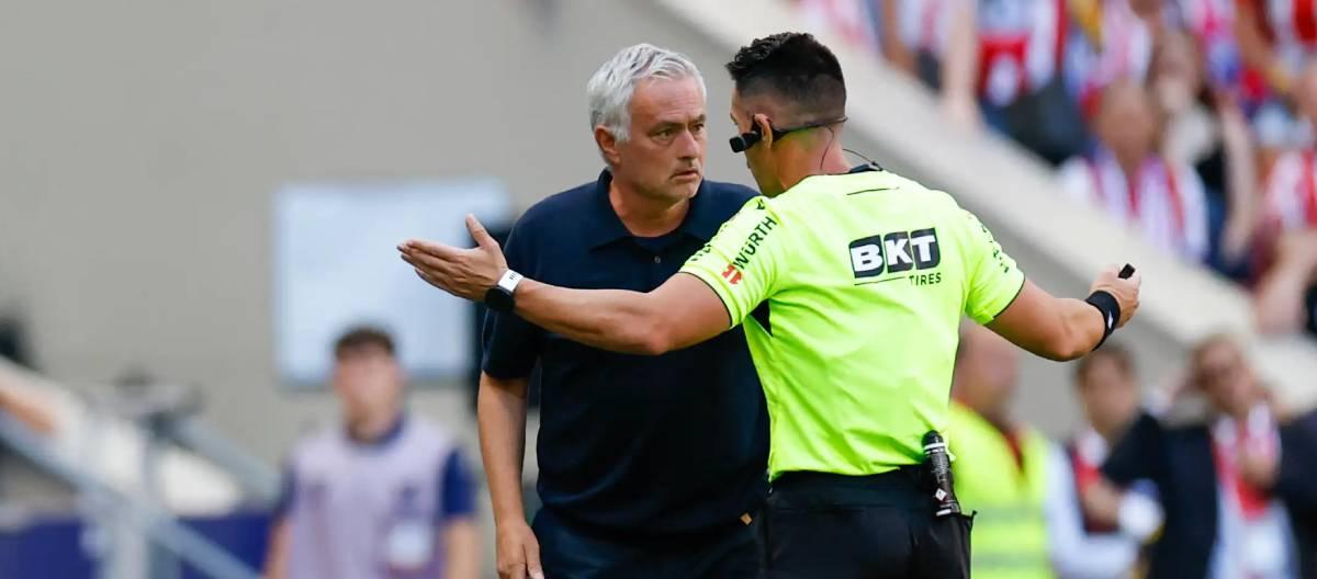 Dissatisfied with the refereeing decisions in the Madrid derby, Real Madrid responded by demanding a change of La Liga president.