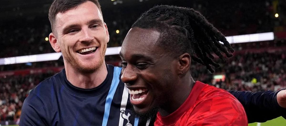 Robertson, returning to Anfield as a Tottenham player, expressed his gratitude for the warm welcome from Liverpool fans.