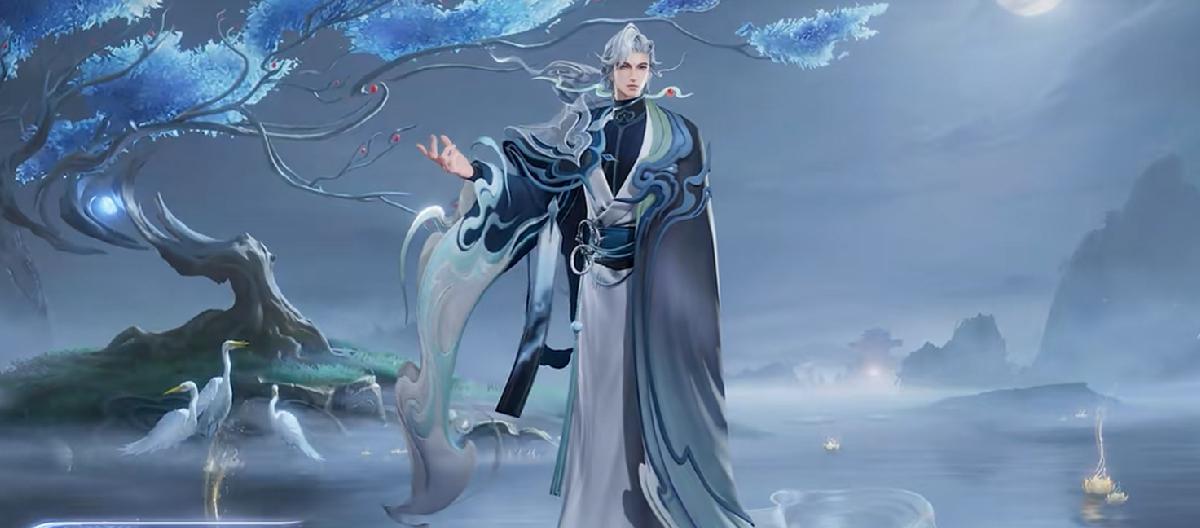 A perfect Chinese-style male model; Wang Wei's original skin boasts god-like looks, making even epic skins pale in comparison. (Part Two)