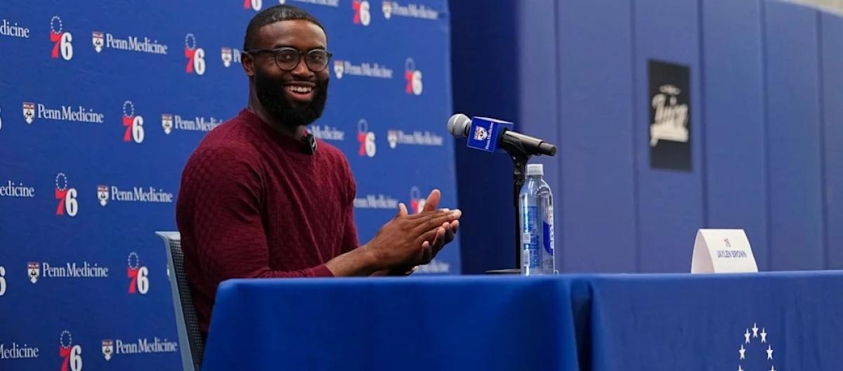 LeBron James believes that Jaylen Brown's approach to things has been misunderstood.
