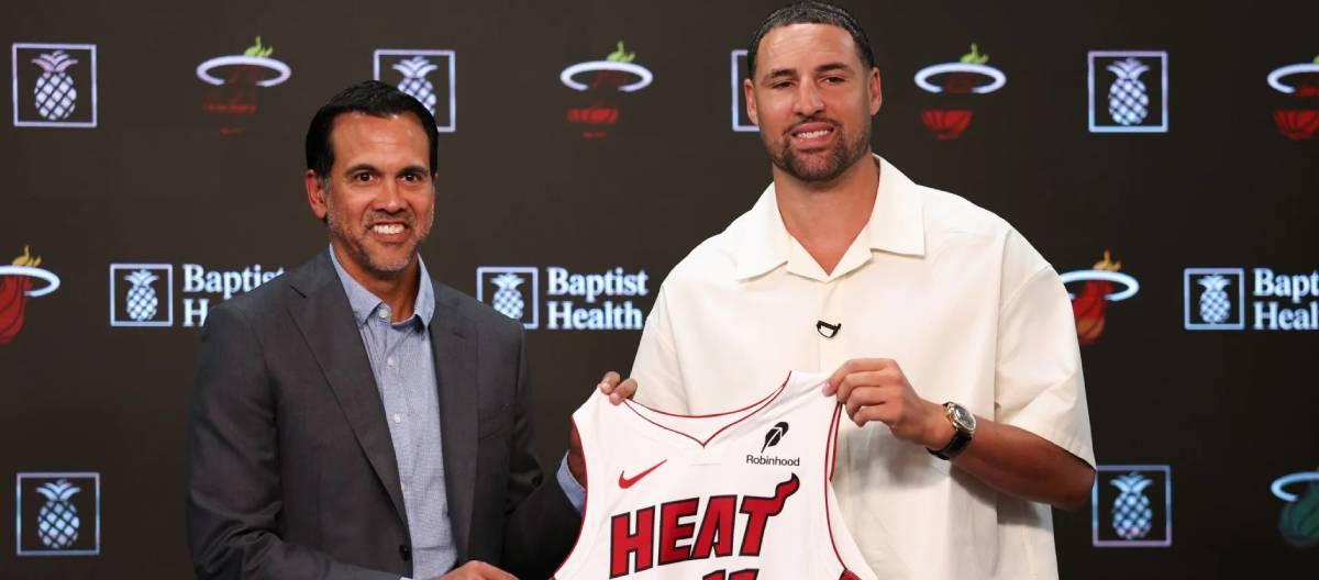 Four-time NBA champion Klay Thompson embarks on a new journey with the Heat.
