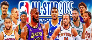 NBA officially unveils starting lineup for 2025 All-Star Game