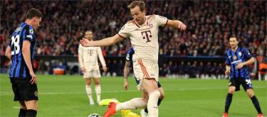 Champions League - Bayern Munich lost 1-2 to Inter Milan and failed to advance