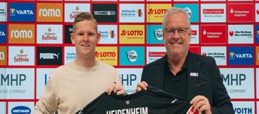 Official: Heidenheim extends contract with 23-year-old goalkeeper Paul Chernout until 2027
