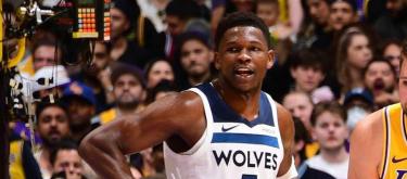 Minnesota Timberwolves shooting guard Anthony Edwards fined $50,000 for swearing at a fan and making indecent gestures..