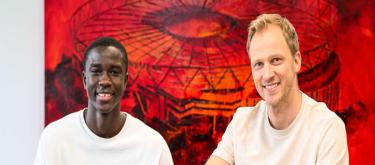 Leverkusen officially announced the signing of 20-year-old central defender Abdoulaye Faye on a 5-year contract