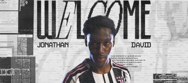 Lille's Canada international center forward Jonathan David joins Juventus on a free transfer..