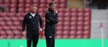 Brighton manager Fabian Hurzeler is positive about his team's form