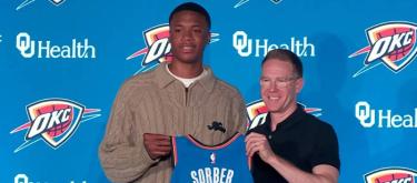 Oklahoma City Thunder suffer a blow as rookie Sauber is out for the season