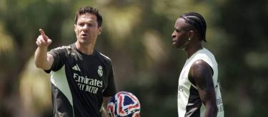 Real Madrid coach Xabi Alonso reveals the team is in positive shape after the international break