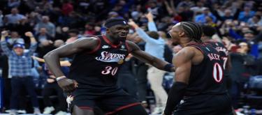 Maxi's 35 points saved the day as the 76ers defeated the Warriors 99-98.