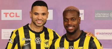 Al-Ittihad officially announce the signing of Fenerbahçe and Monaco center forwards Youssef En-Nesyri and George Ilenikhena..