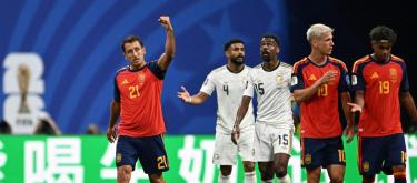 World Cup – Yamar scores and Oyarzabal braces as Spain thrashes Saudi Arabia 4-0.