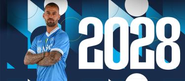 Napoli completes contrach extension with Italy international defender Leonardo Spinazzola..