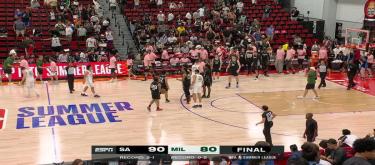 2026 NBA Summer League: RJ Davis scores 20 points as Spurs defeat Bucks 90-80
