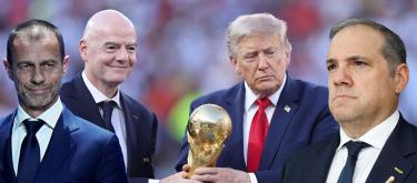 UEFA and CONCACAF slammed FIFA's plan to sell the World Cup shares..