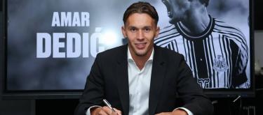 Bosnian international Dedicć joins Newcastle United to play in the Premier League.