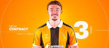 Hull City completes contract extension with its vice-captain Charlie Hughes..