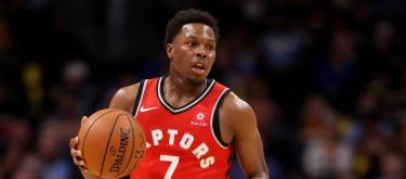 Kyle Lowry was awarded the City Keys No. 7 jersey, which will soon be retired.